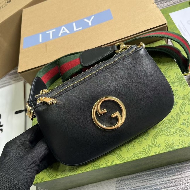 GUCCI OPHIDIA MINI BAG 724599 black