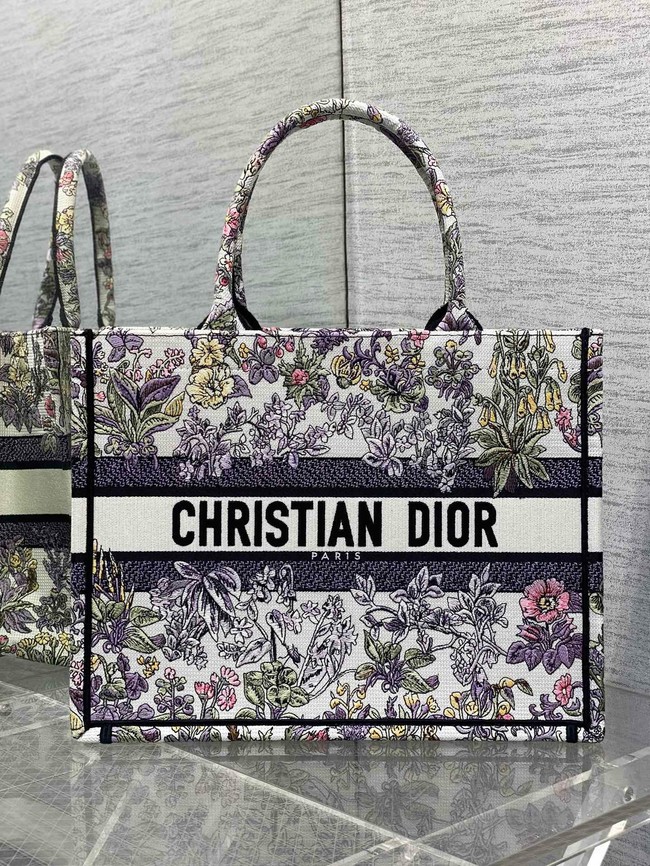 Medium Dior Book Tote Embroidery Embroidery M1296ZTDT-4