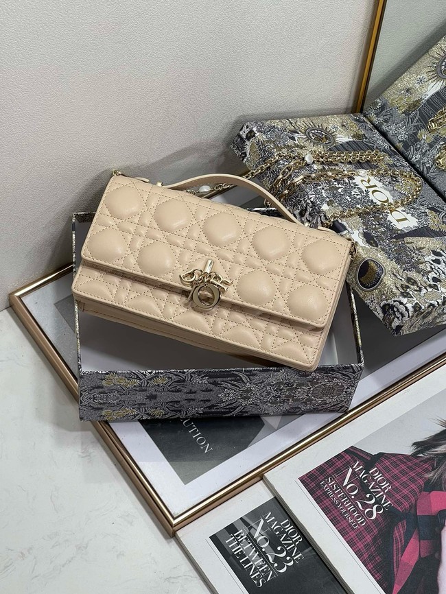 My Dior Mini Bag Cannage Lambskin S0980ONMJ Powder Beige