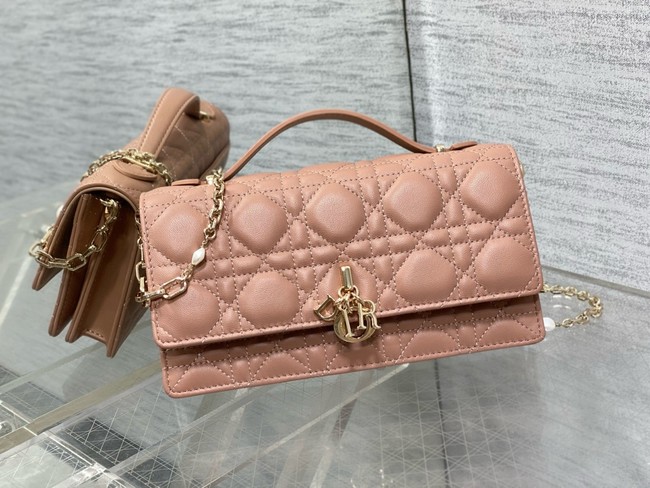 My Dior Mini Bag Cannage Lambskin S0980ONMJ Rose des Vents