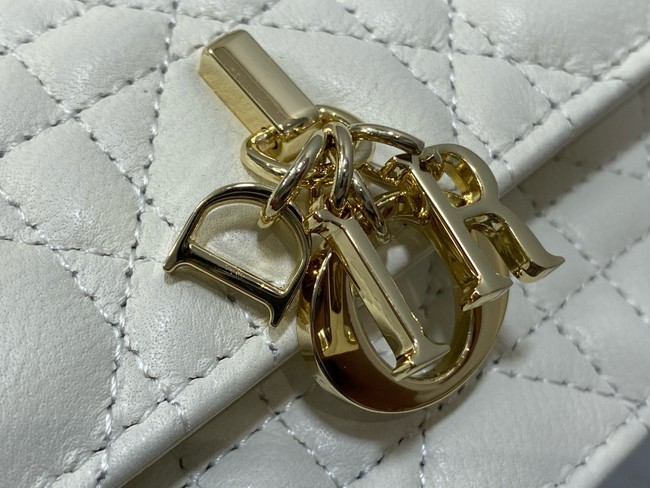 My Dior Mini Bag Cannage Lambskin S0980ONMJ white