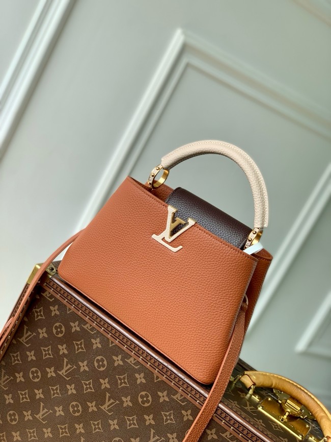 Louis Vuitton Capucines BB M12345 Tan Brown