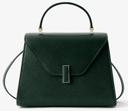 Valextra Iside Top Handle Medium Bag 56028 VALEXTRA GREEN