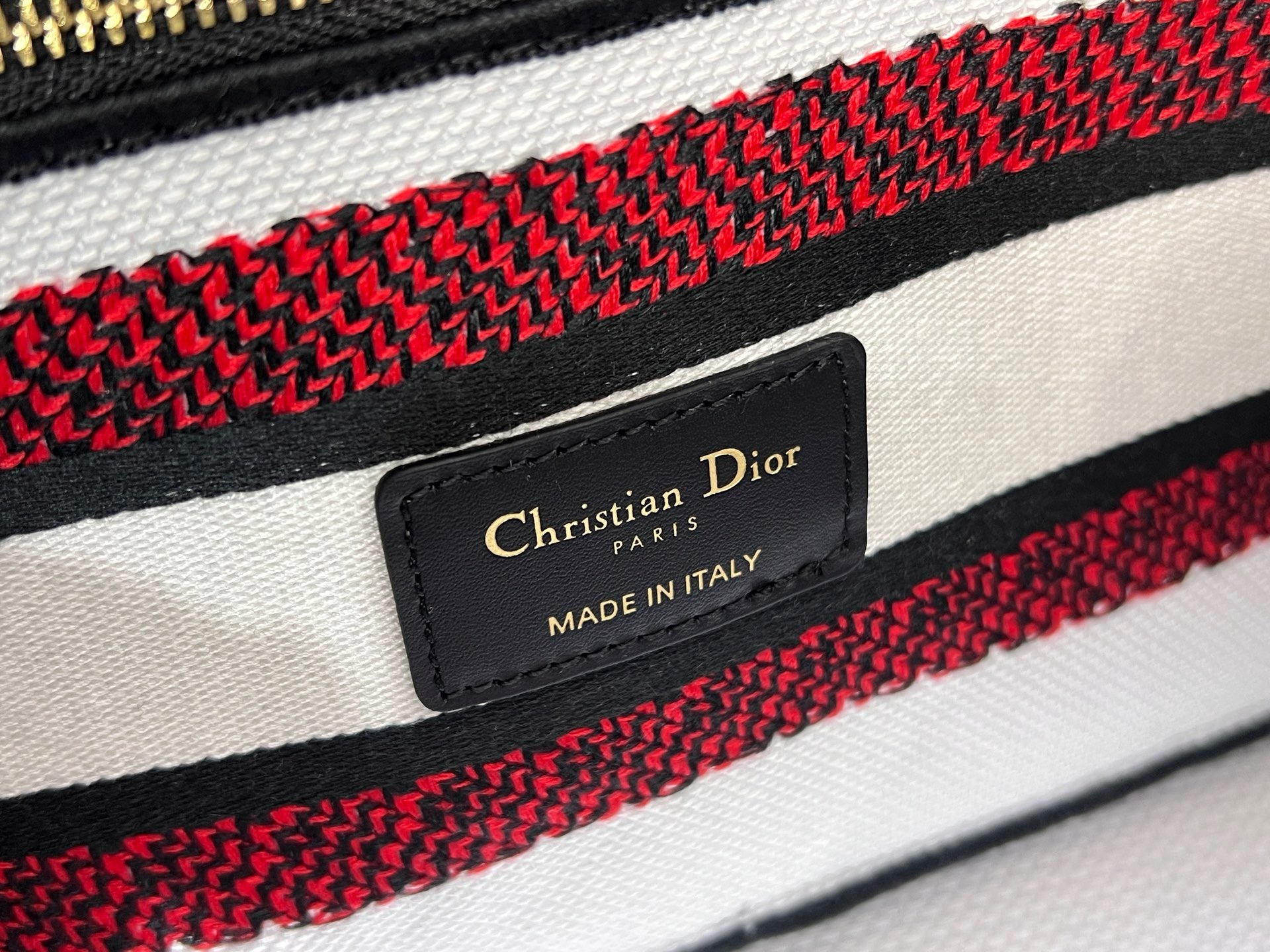 Dior Medium Lady D-Lite Bag Embroidery M0565OECZ-21