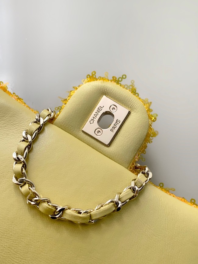 Chanel FLAP BAG AS4561 Yellow