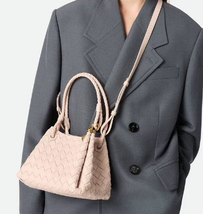 Bottega Veneta Small Parachute 796569 Cameo