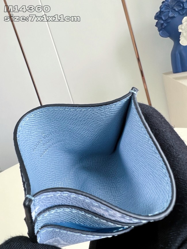 Louis Vuitton Double Card Holder M14359 Sky blue