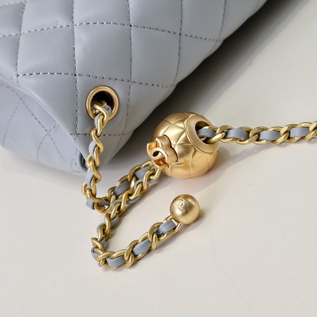 Chanel MINI FLAP BAG AS1786 light gray