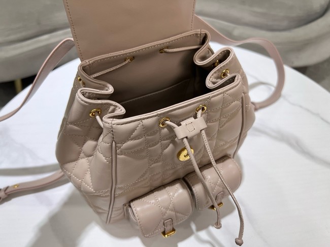 DIOR Medium Dior Caro Backpack M6301UN Desert Taupe