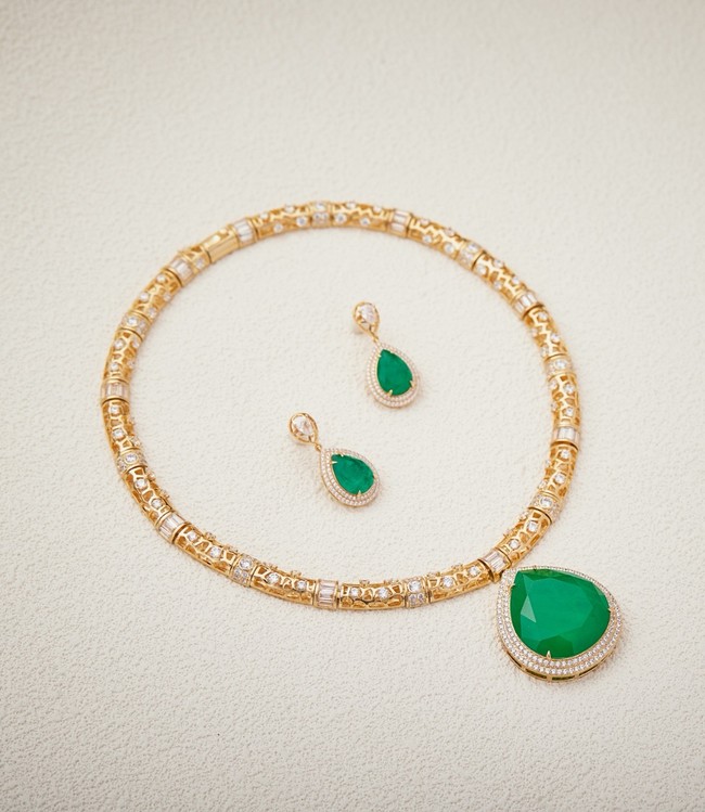 BVLGARI necklace&Earring CE16886