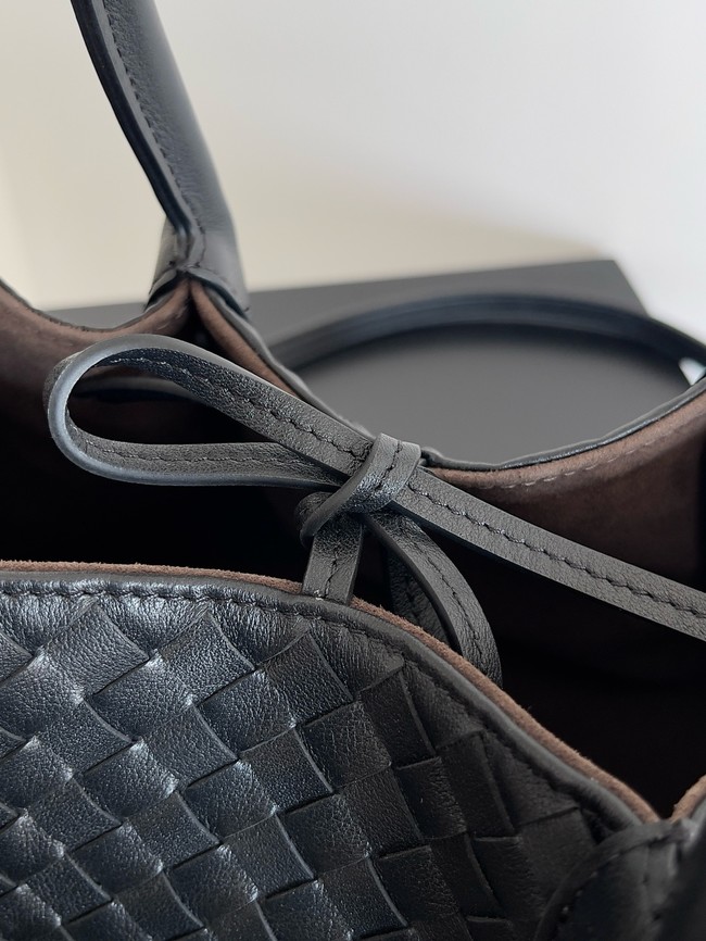 Bottega Veneta Small Pinacoteca 819004 Black&fondant