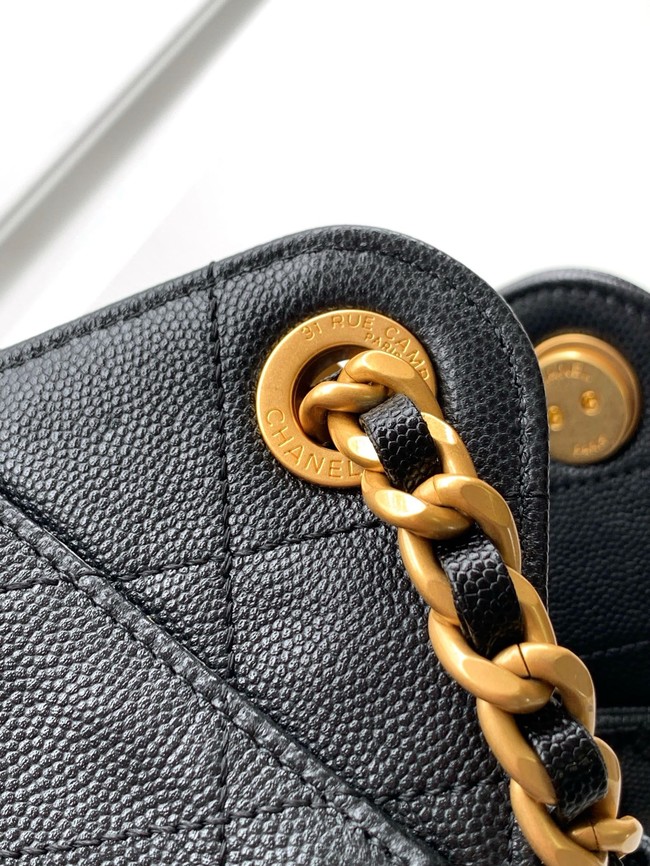 CHANEL 25 MINI HANDBAG AS5631 black