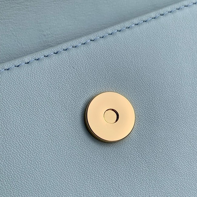 Louis Vuitton NEW Wallet On Chain LV Bloom M14581 Azur