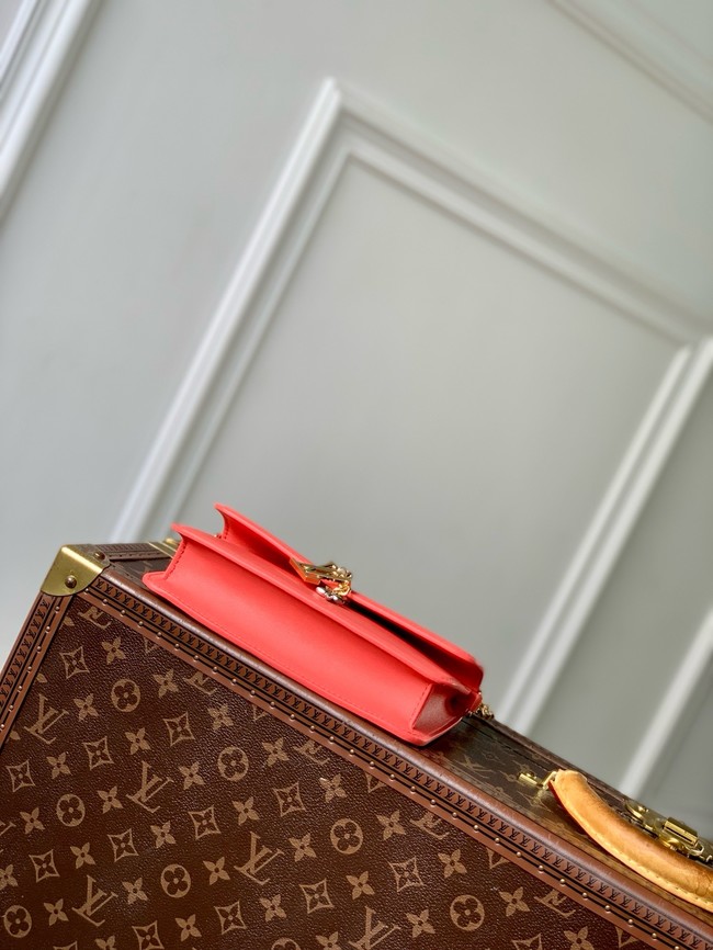Louis Vuitton NEW Wallet On Chain LV Bloom M14581 Sweet Coral