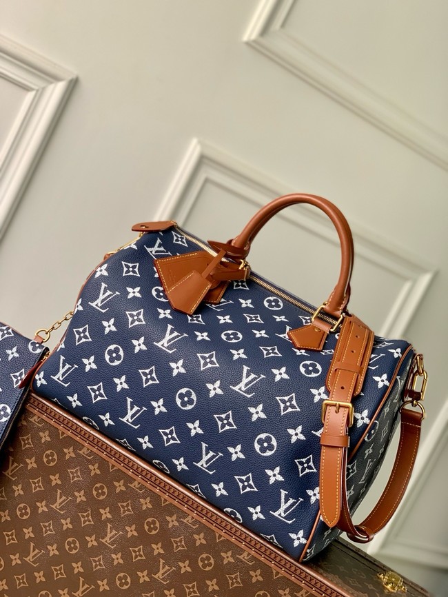 Louis Vuitton Speedy P9 Bandouliere 30 M14064 dark blue