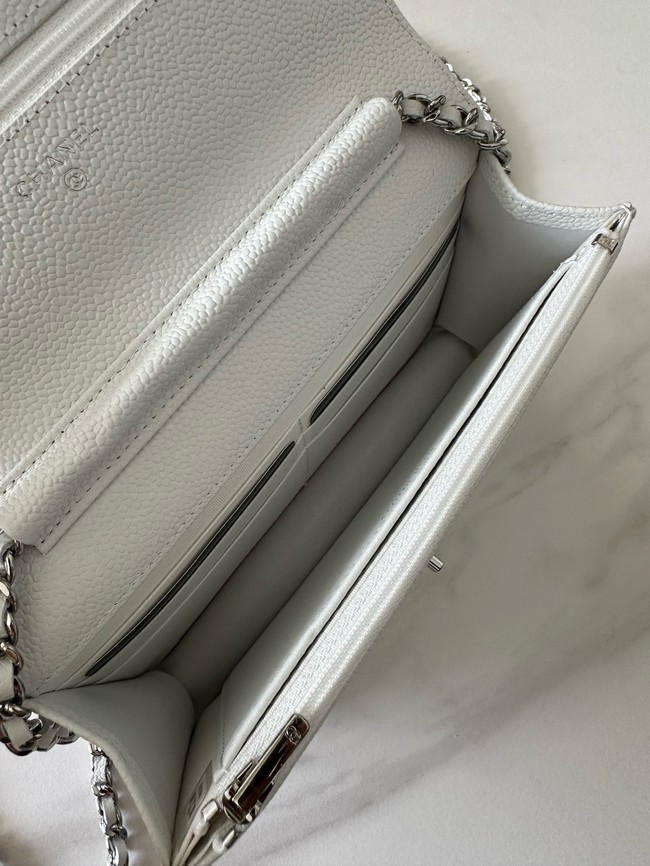 Chanel Classic Wallet On Chain Grained Calfskin AP4241-16