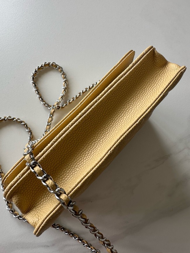 Chanel Classic Wallet On Chain Grained Calfskin AP4241-18