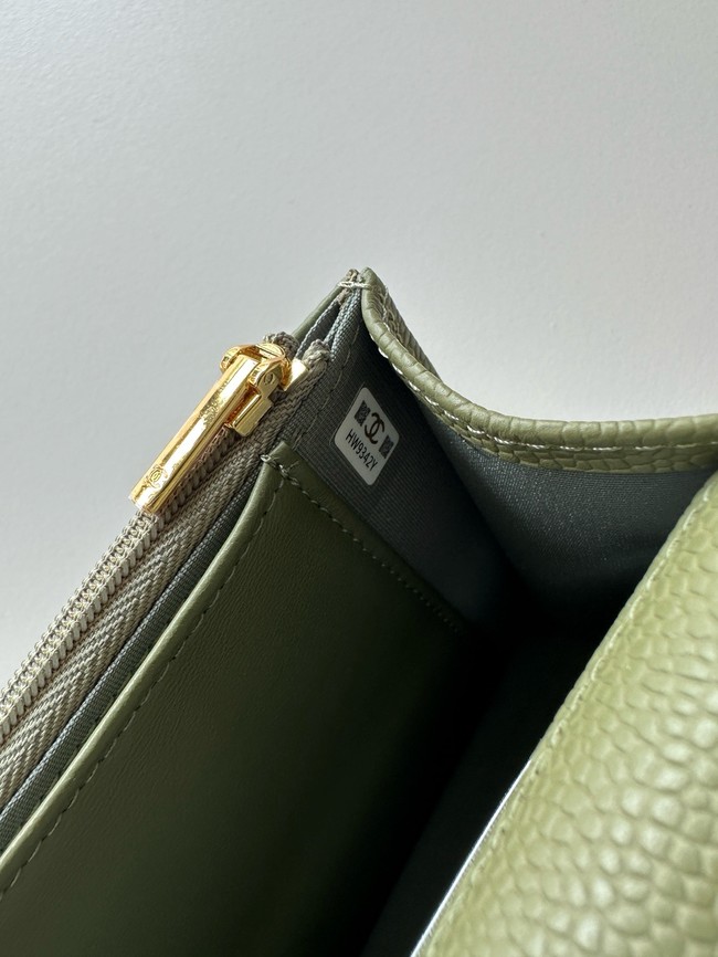 Chanel Classic Wallet On Chain Grained Calfskin AP4241-3