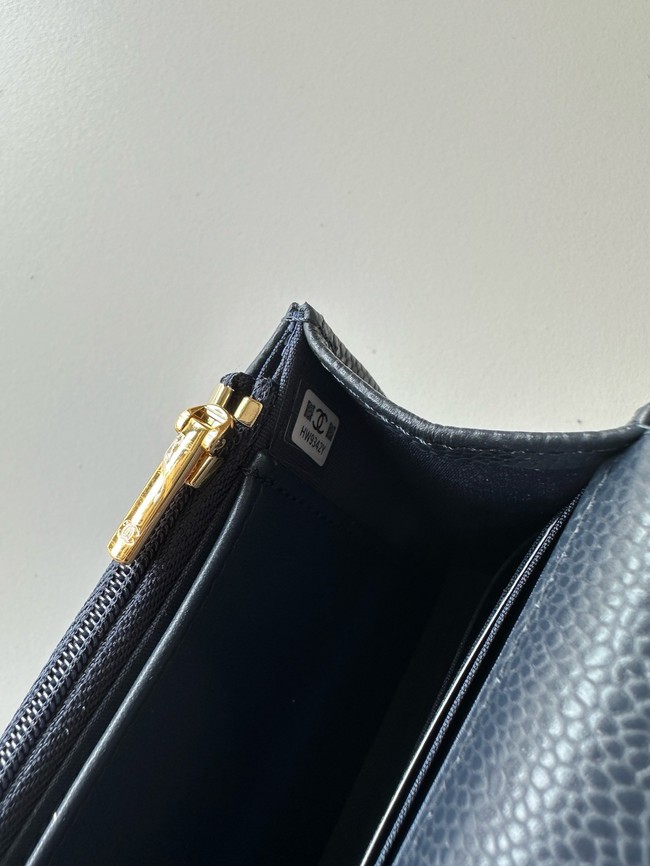 Chanel Classic Wallet On Chain Grained Calfskin AP4241-7