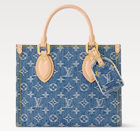 Louis Vuitton NEW OnTheGo PM M14633 Denim Blue