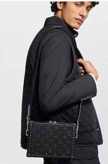 Louis Vuitton Clutch Box M12876 BLACK