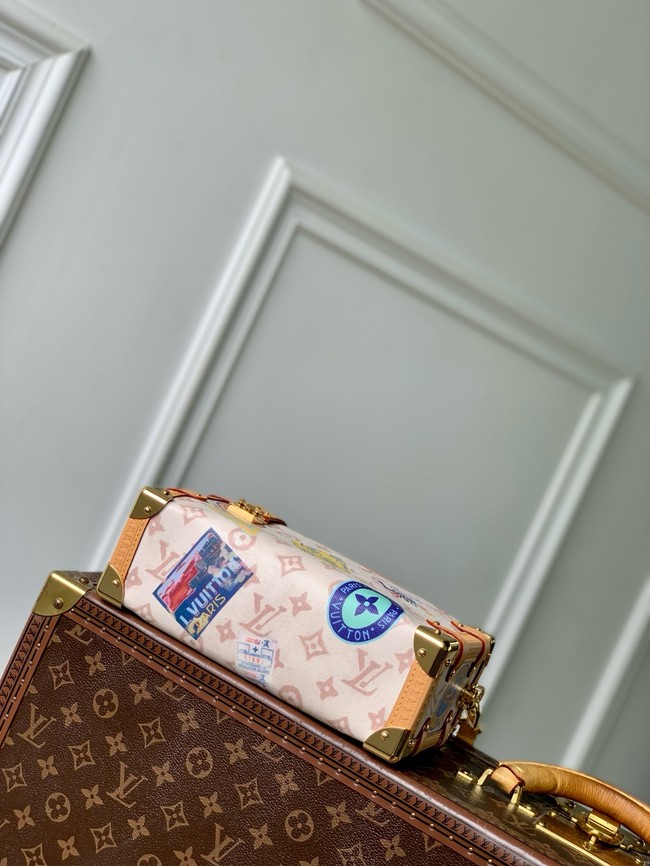 Louis Vuitton NEW Side Trunk MM M14606 Monogram Dune