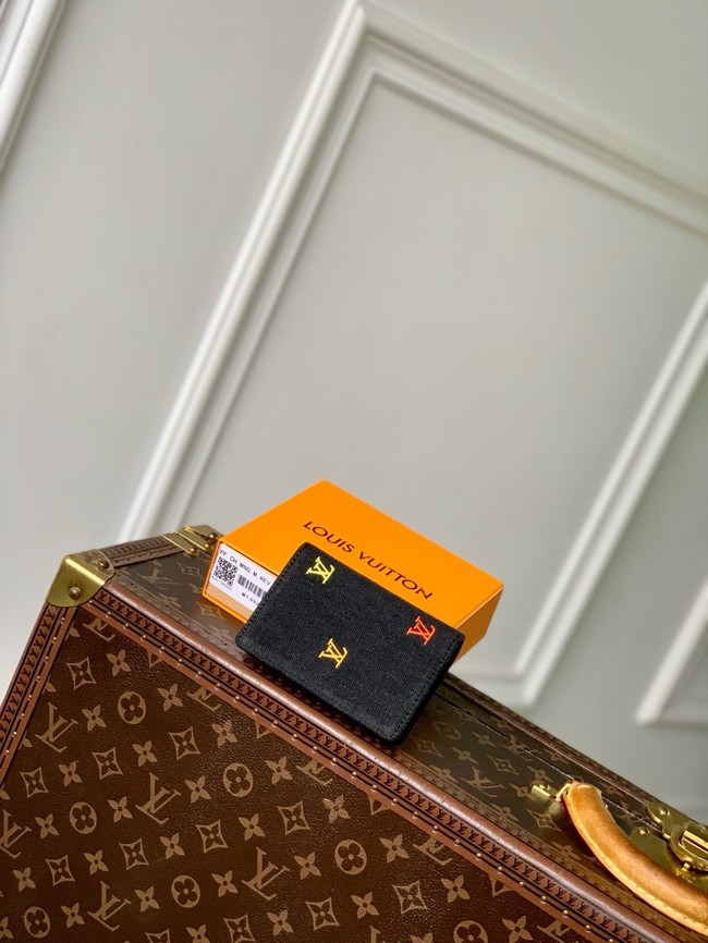 Louis Vuitton Pocket Organizer M13965 black