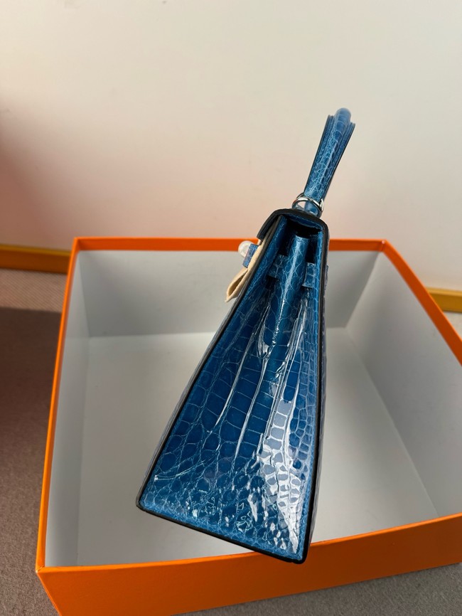 Hermes Kelly Shoulder Bags Nile crocodile leather KL3598-17