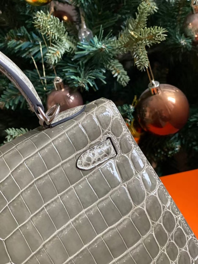 Hermes Kelly Shoulder Bags Nile crocodile leather KL3598-20