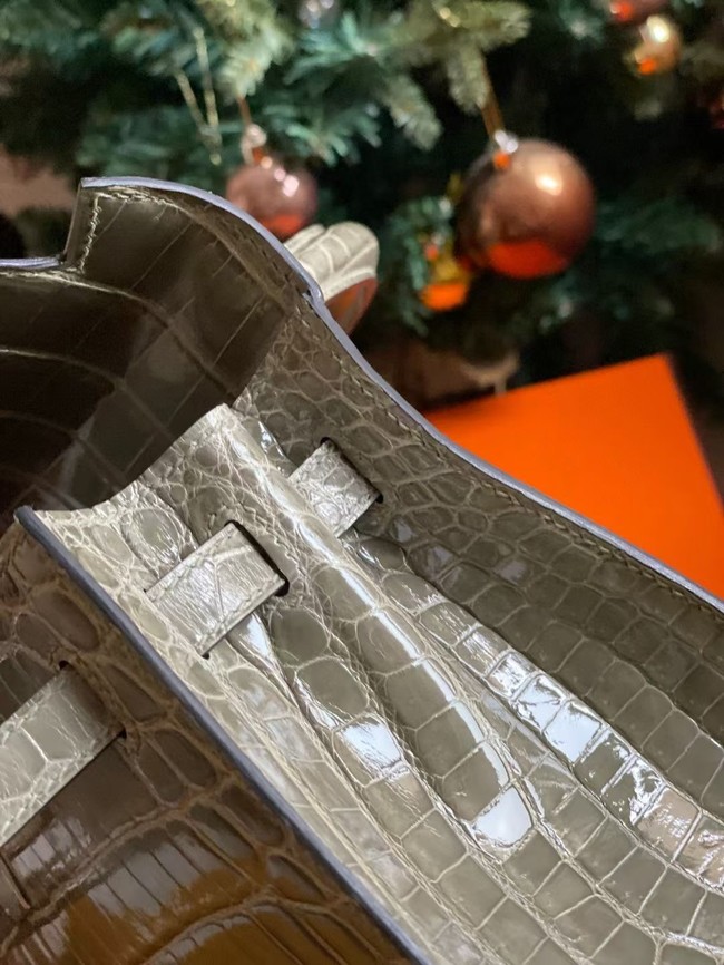 Hermes Kelly Shoulder Bags Nile crocodile leather KL3598-20