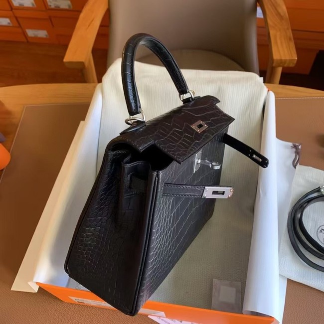 Hermes Kelly Shoulder Bags Nile crocodile leather KL3598-21