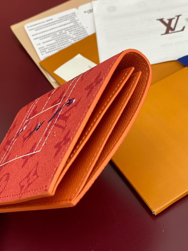 Louis Vuitton Passport Cover M14877 Brick Red