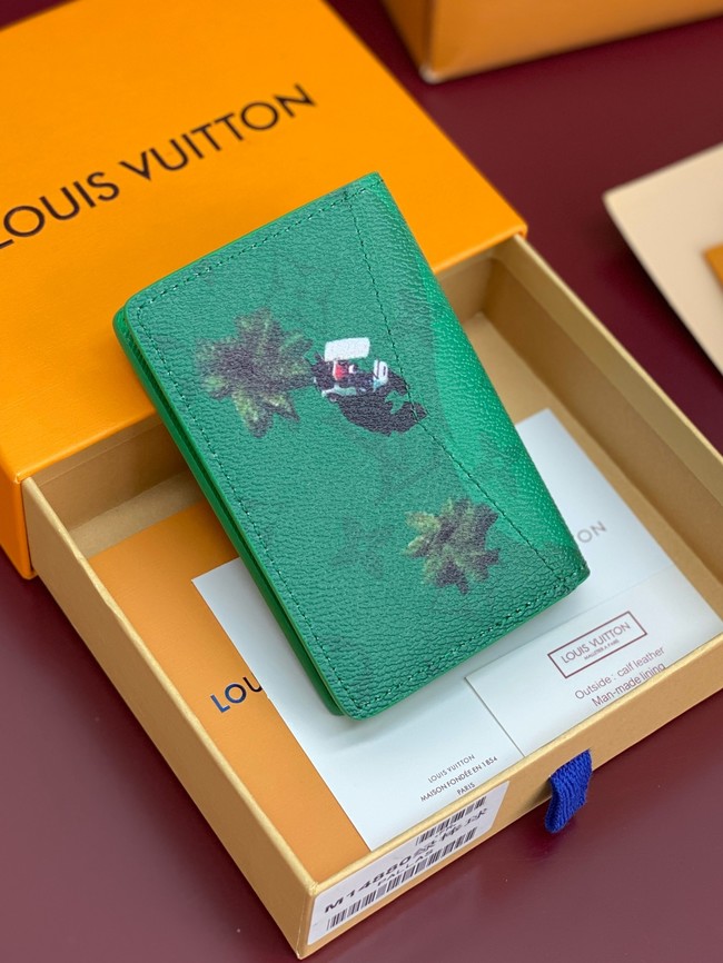 Louis Vuitton Pocket Organizer M14880 Green
