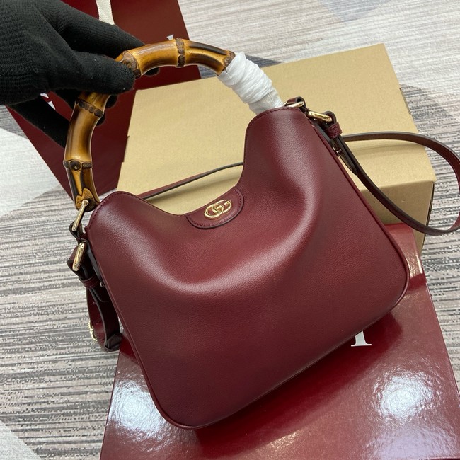 GUCCI GG MARMONT SMALL SHOULDER BAG 799865 burgundy