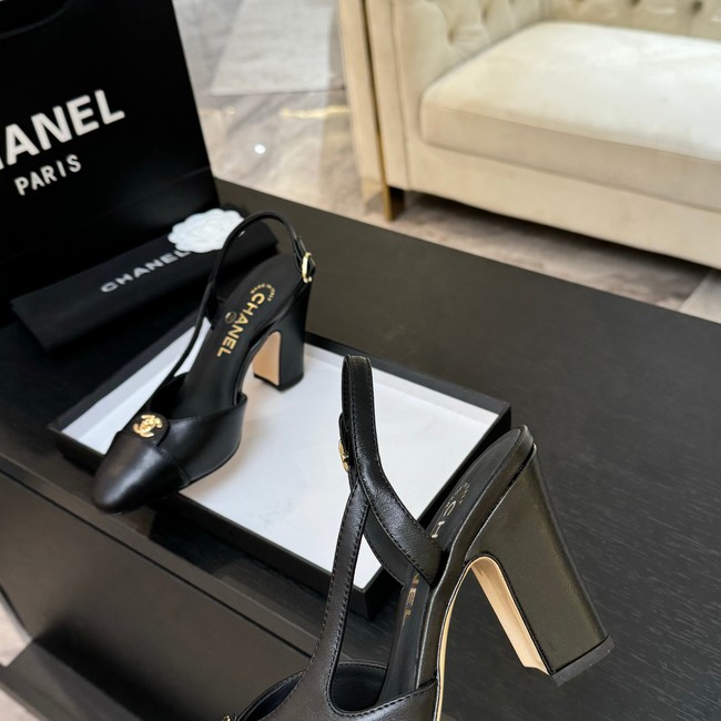 Chanel SLINGBACKS High heels 9.5CM 44976-6