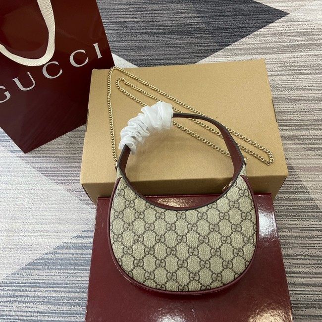 Gucci Ophidia small shoulder bag 838463 Rosso Ancora red