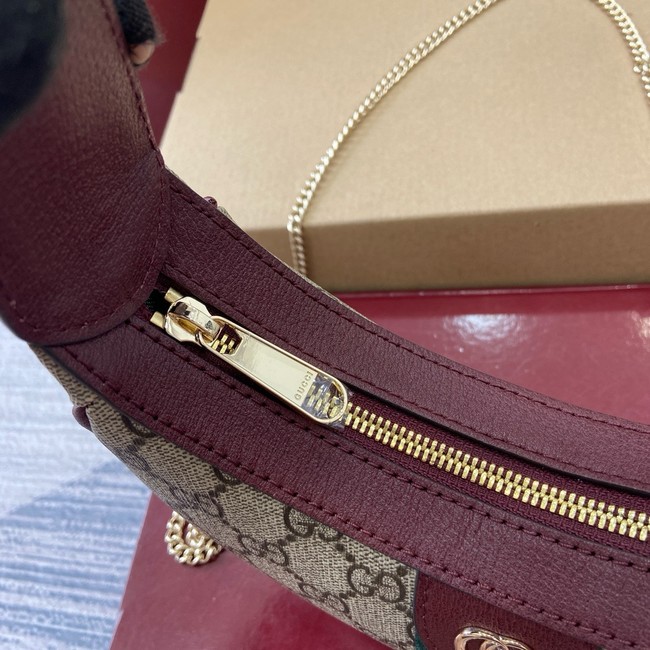 Gucci Ophidia small shoulder bag 838463 Rosso Ancora red