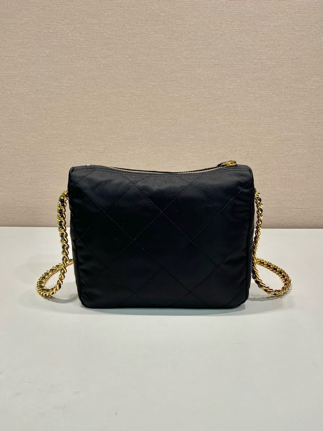 Prada Re-Edition nylon shoulder bag 1BD646 black