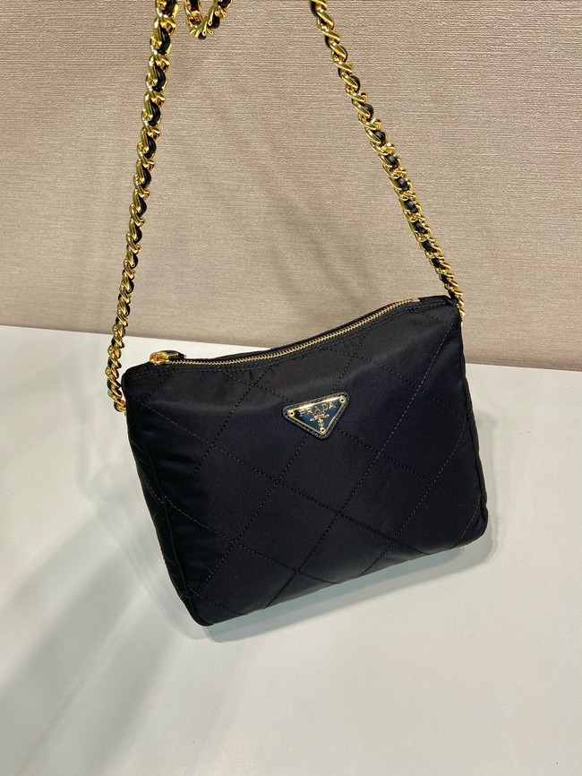 Prada Re-Edition nylon shoulder bag 1BD646 black