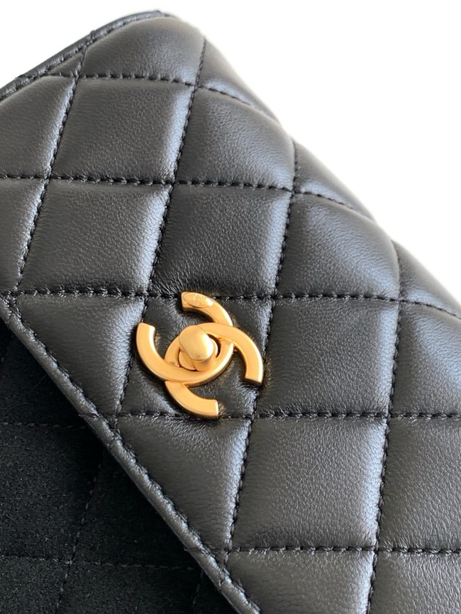 Chanel MINI FLAP BAG AS4679 BLACK