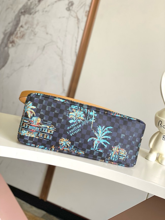 Louis Vuitton Shopper Tote MM N00218 Marina Blue