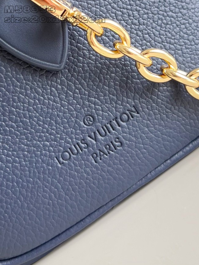 Louis Vuitton Speedy Bandouliere 20 M14200 Navy