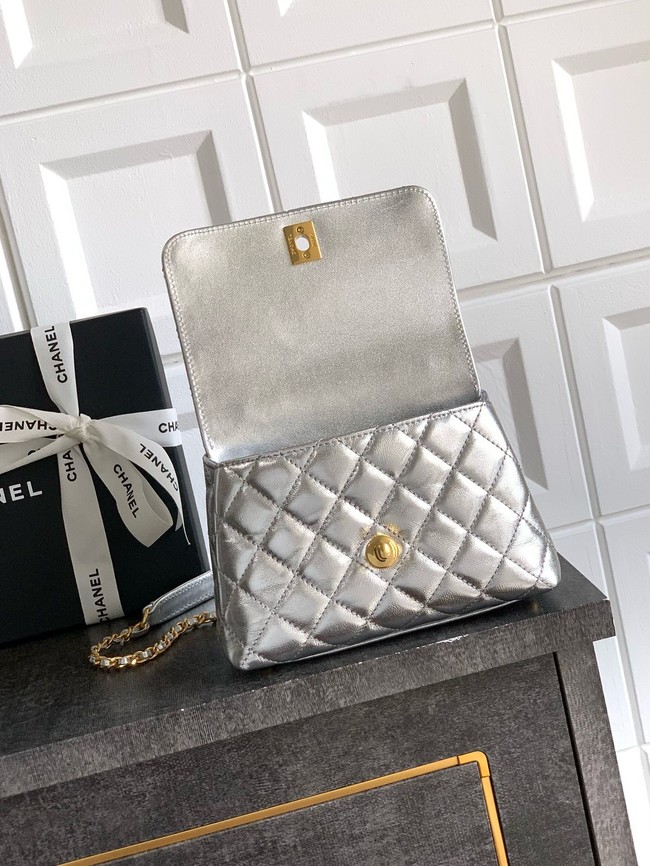 Chanel FLAP BAG WITH TOP HANDLE 92990-19