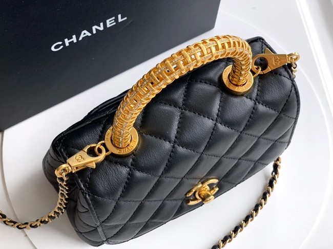 Chanel FLAP BAG WITH TOP HANDLE 92990-21