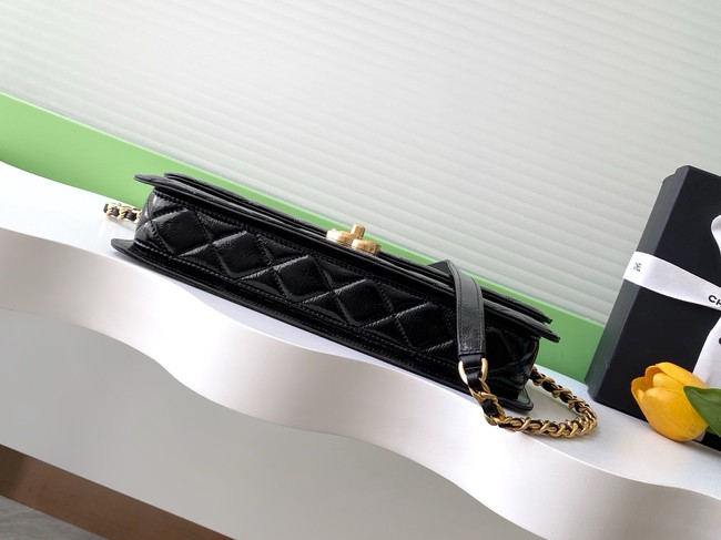 CHANEL Large Flap Bag AS5642 black