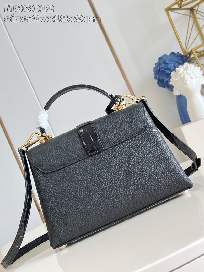 Louis Vuitton Grained Calfskin M86012 black