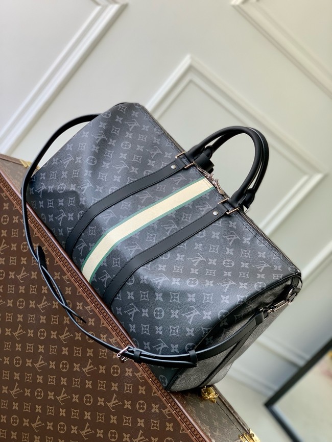 Louis Vuitton Keepall Bandouliere 50 M45392 black