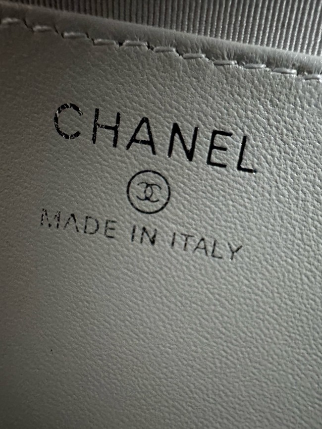 Chanel MINI Shoulder Bag Calfskin AS4386 white