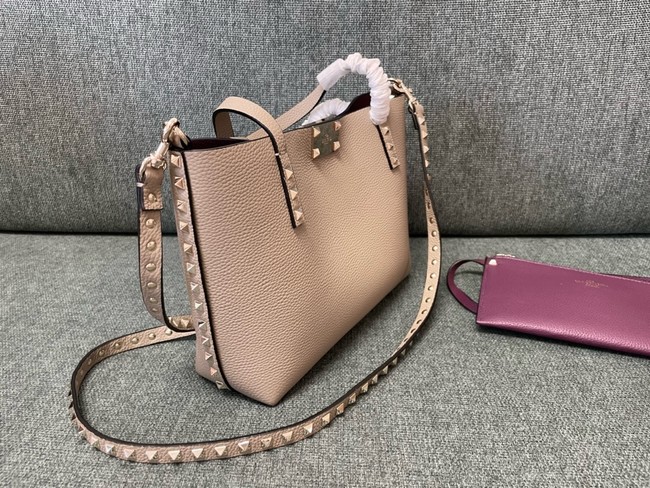 VALENTINO VLOGO calfskin Shoulder Bag 0001 pink