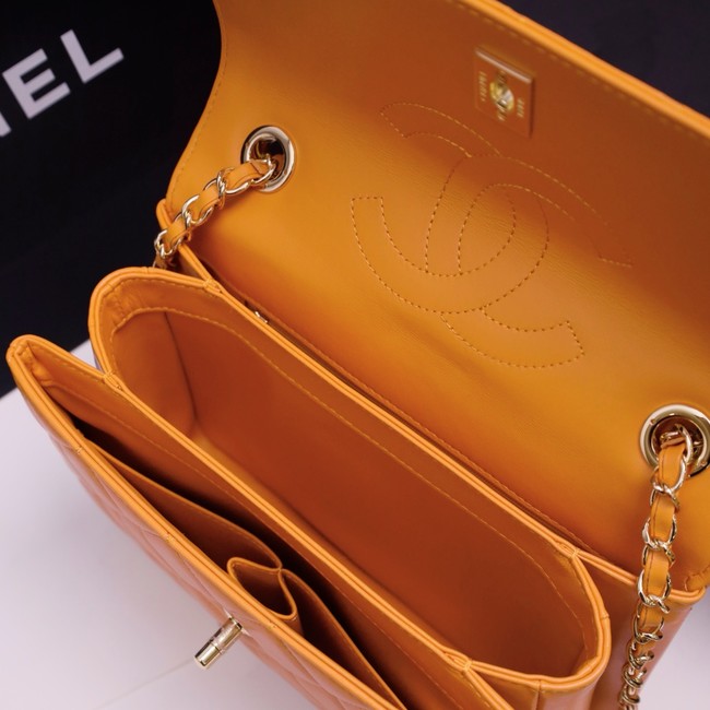 CHANEL small Flap Bag With Top Handle 92236-16